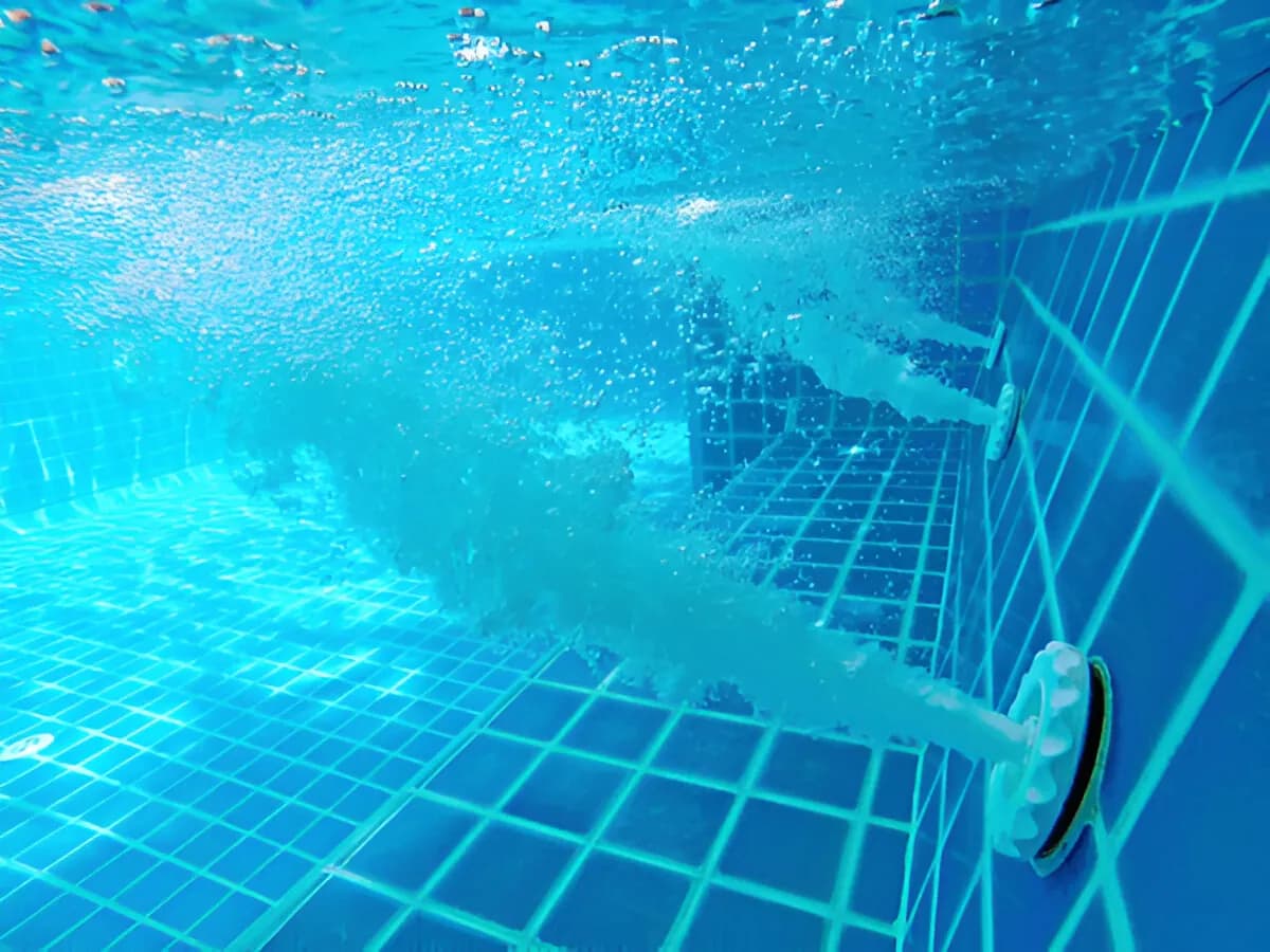 Professional pool resurfacing result with crystal-clear water in El Cajon